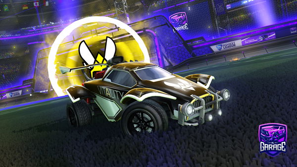 A Rocket League car design from PwrRJSB