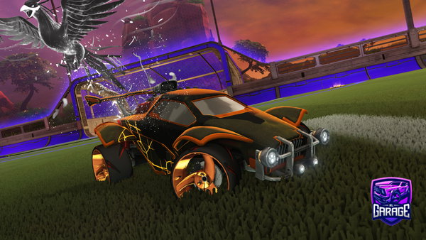 A Rocket League car design from Juleschka