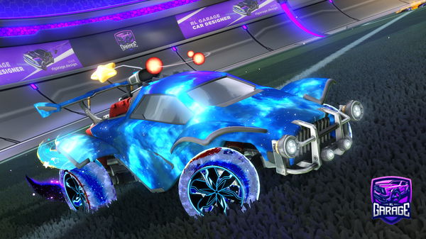 A Rocket League car design from diegolo1019