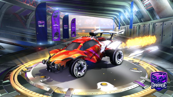 A Rocket League car design from Splatty