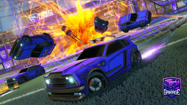 A Rocket League car design from neshs