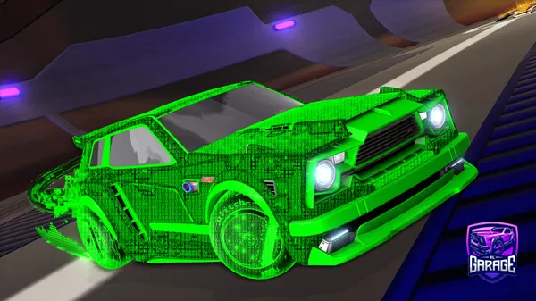 A Rocket League car design from Skib____