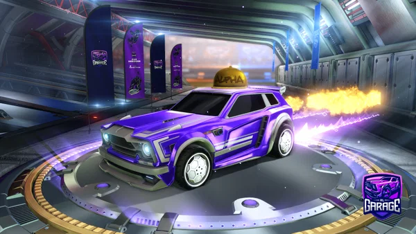 A Rocket League car design from TraytonWade