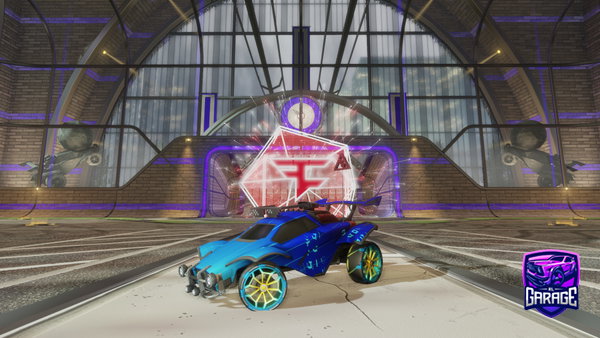 A Rocket League car design from Pxndagree