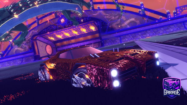 A Rocket League car design from animeexofi