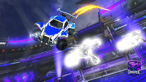 A Rocket League car design from AllehAkbeh