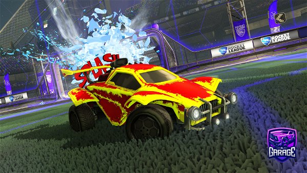 A Rocket League car design from Dylstroyer1148