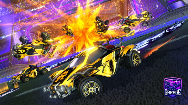 A Rocket League car design from RLGoldBlaze