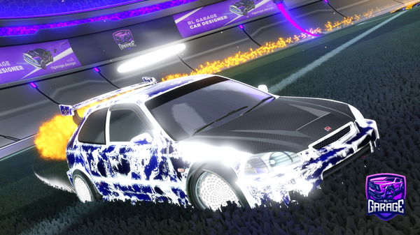 A Rocket League car design from cyclone_rl