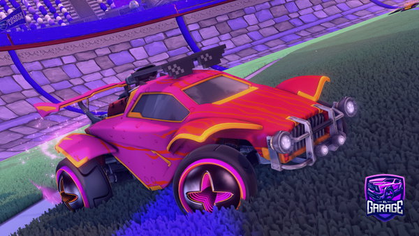 A Rocket League car design from MiniMINNRR