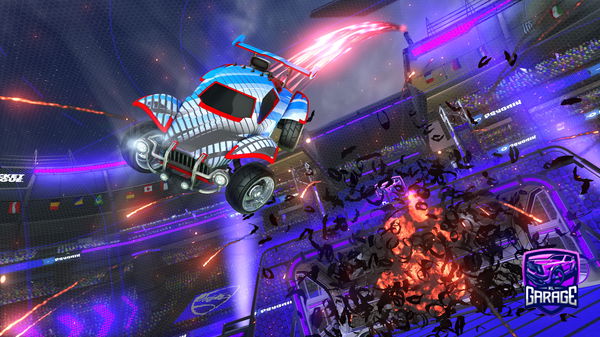 A Rocket League car design from Super_RayPro1111