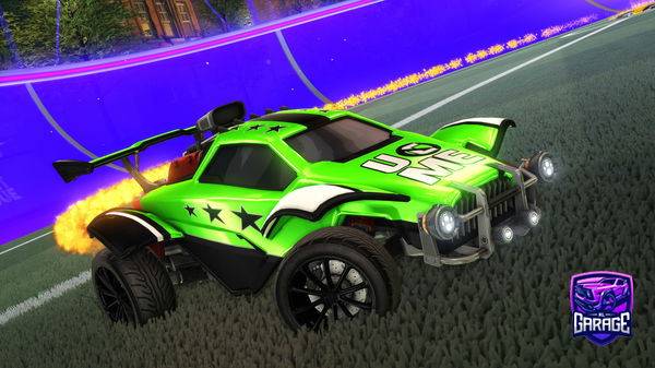 A Rocket League car design from afterglvwwwontt