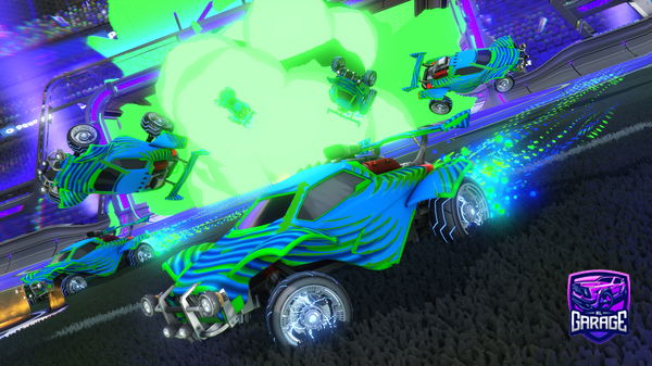 A Rocket League car design from GameManiaHD