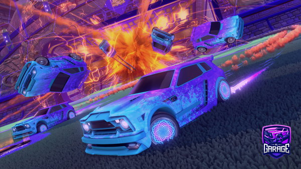 A Rocket League car design from Lol908