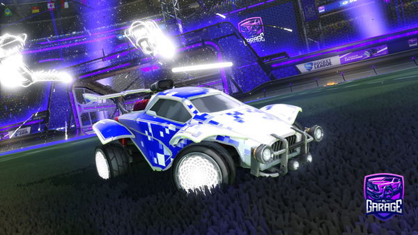 A Rocket League car design from TStriker07