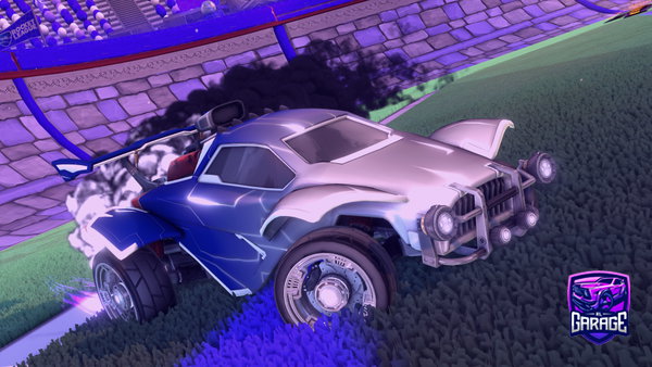 A Rocket League car design from Mickael095