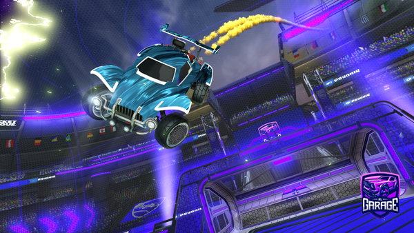 A Rocket League car design from Ironblast