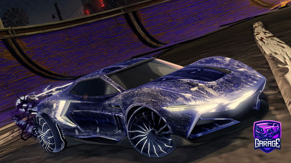 A Rocket League car design from Polar-Ray