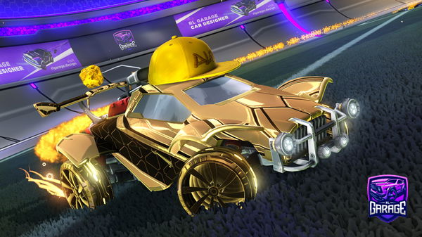 A Rocket League car design from Namesotdim2011