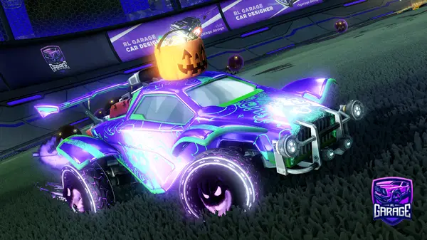 A Rocket League car design from HalloweenQueen