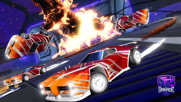 A Rocket League car design from ThatGuyDj