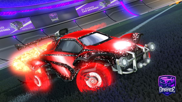 A Rocket League car design from GrandBass