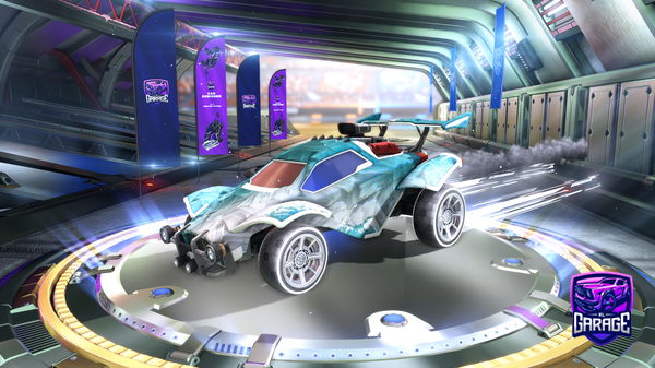 A Rocket League car design from Izno1_