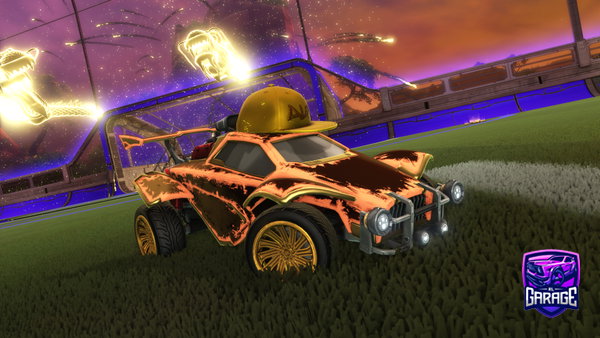 A Rocket League car design from Freedom084