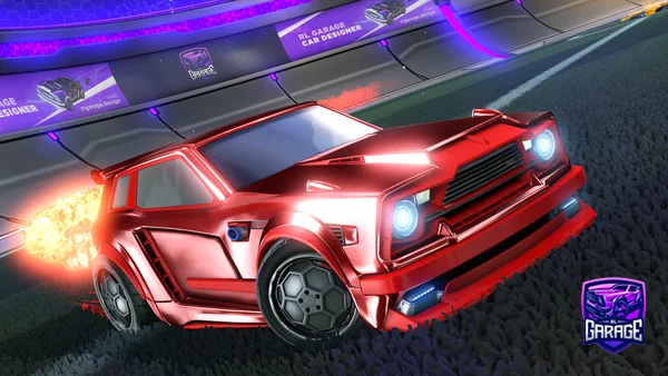 A Rocket League car design from Svennos_074