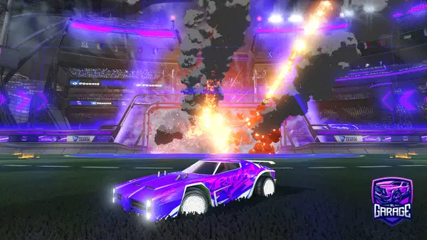 A Rocket League car design from Cap0bara