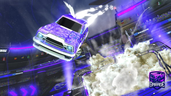 A Rocket League car design from Cr3stall