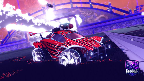 A Rocket League car design from Goatedonswitch