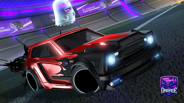 A Rocket League car design from boomthesecond