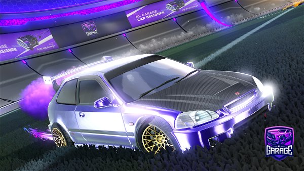 A Rocket League car design from nxrby