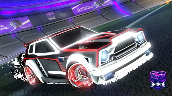 A Rocket League car design from VP_kylo_66