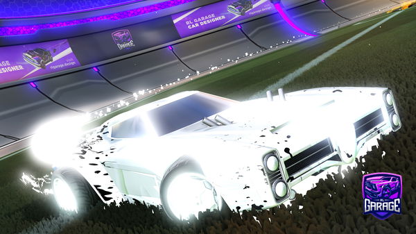 A Rocket League car design from supertroning