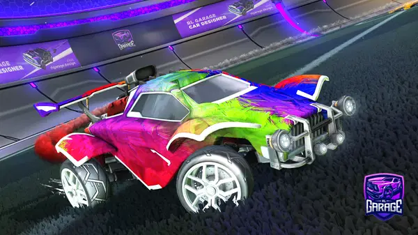 A Rocket League car design from JusTouT