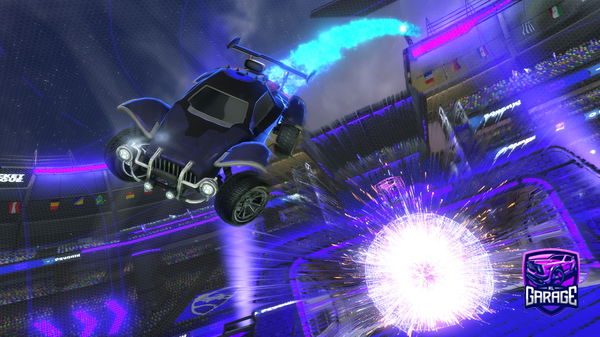 A Rocket League car design from vctrslm23