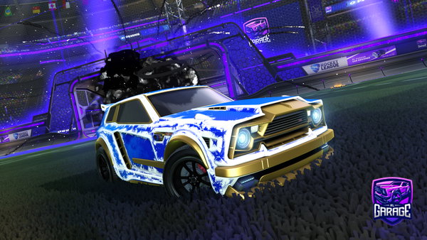 A Rocket League car design from Pris7900_rlpx
