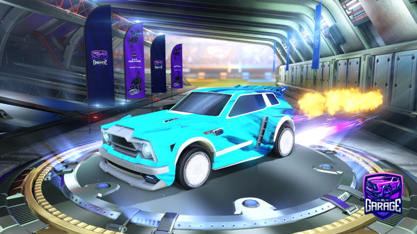 A Rocket League car design from Mz092