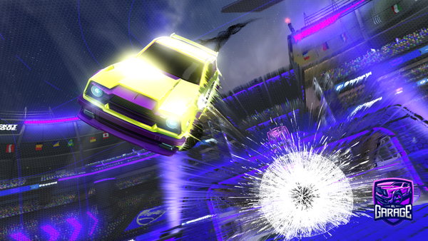 A Rocket League car design from Uuko2012