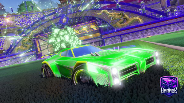 A Rocket League car design from Mitoka_on60FPS