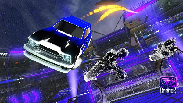A Rocket League car design from pyro6921