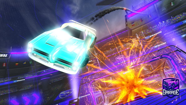 A Rocket League car design from Loggerpogger