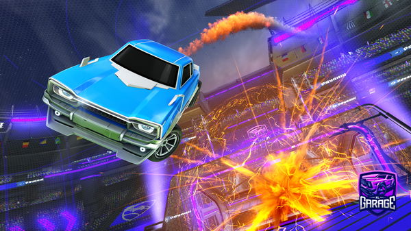 A Rocket League car design from MysTK13