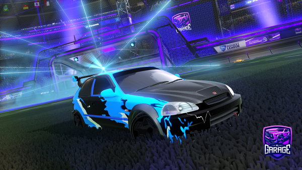 A Rocket League car design from Apex_Shredder3