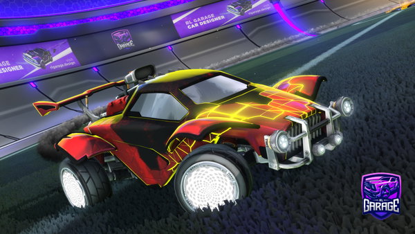 A Rocket League car design from itskxleb_