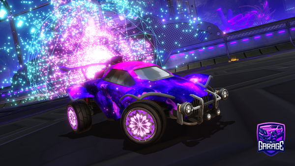 A Rocket League car design from lucendoTV