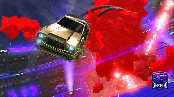 A Rocket League car design from Aurora_FluffBall