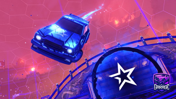 A Rocket League car design from BananaEATbBanana